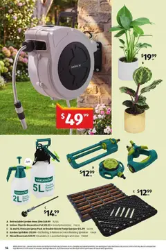 Preview of Aldi catalogue SA - valid from 07/10/2026 | Page: 14 | Products: Garden hose, Pot, Plant, Pressure sprayer