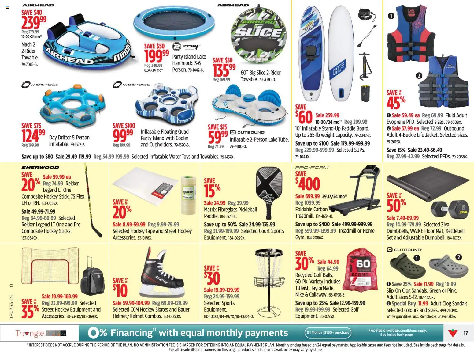 Canadian Tire flyer valid from Aug 13, 2026 | Page: 17