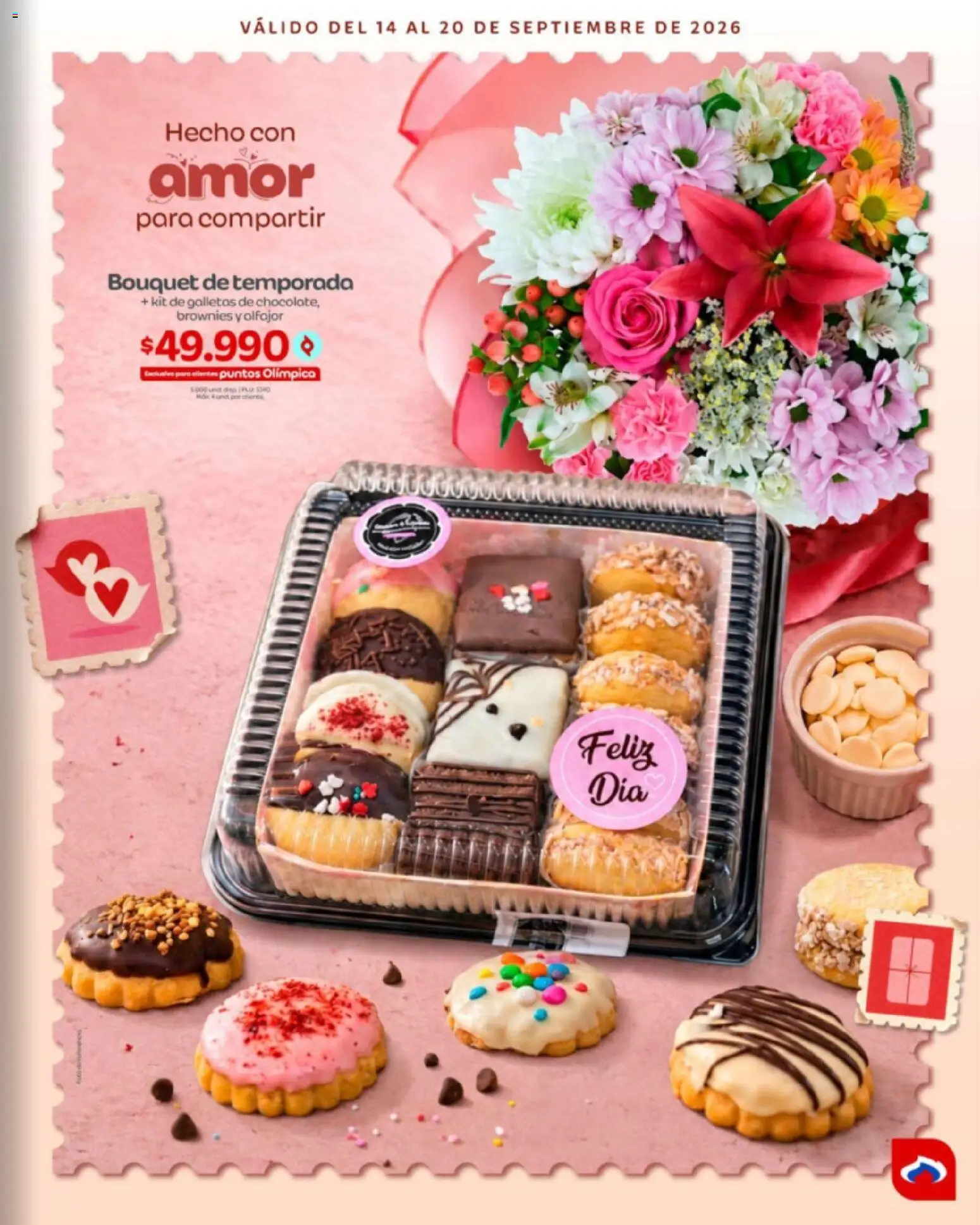 Olímpica revista - valida desde el 14/09/2026 | Página: 5 | Productos: Galletas, Brownies