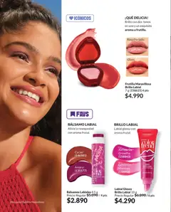 Avon Campaña 5 válido desde el 01.05.2026 | Página: 18 | Productos: Brillo, Bálsamo, Frutilla, Labial