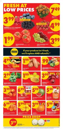Preview of No Frills weekly flyer - AB from shop No Frills valid from Oct 1, 2026 | Page: 2 | Products: Nuts, Salad, Peaches, Watermelon