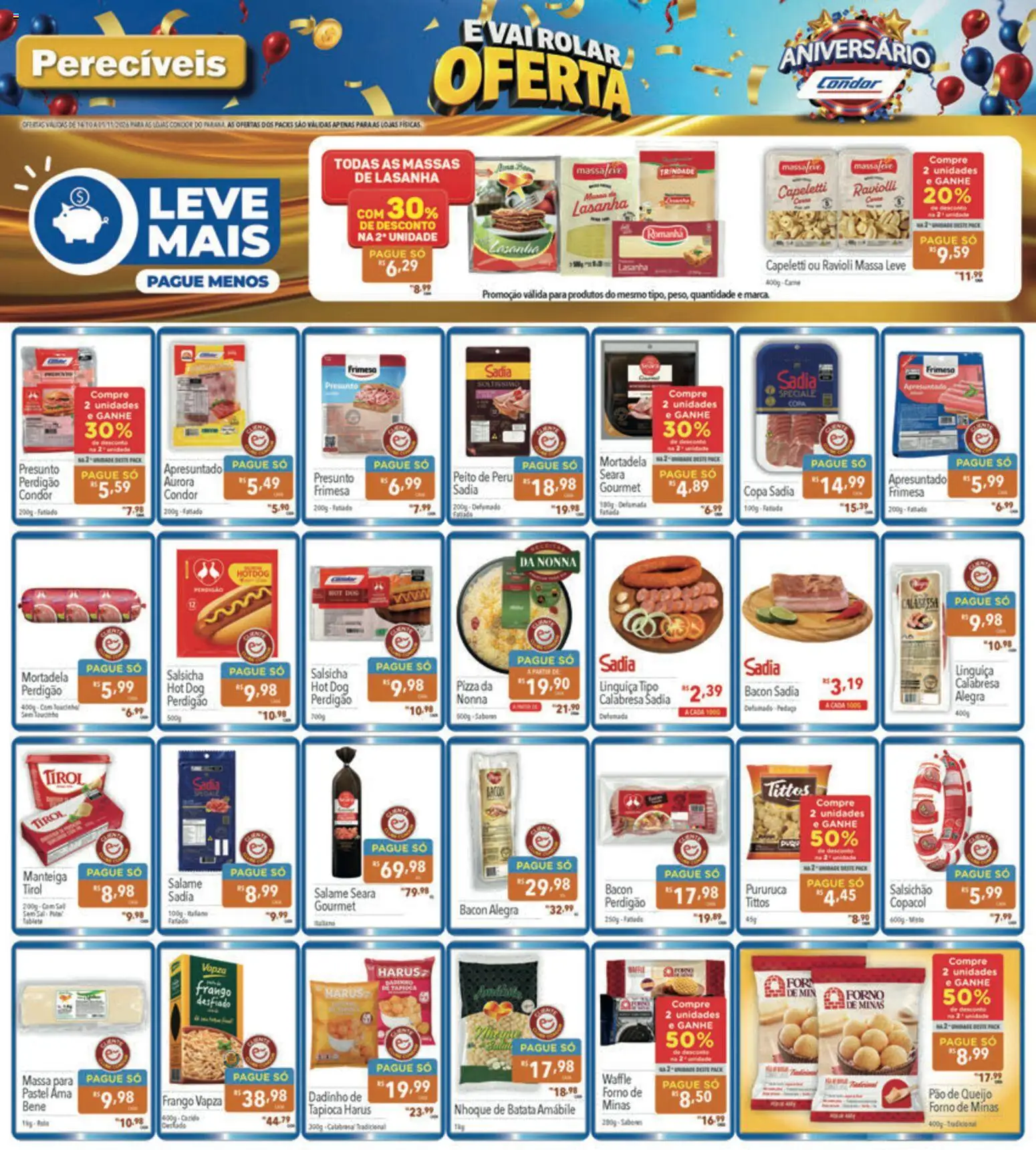 Supermercados Condor Folheto - válido de 14/10/2026 | Página: 12