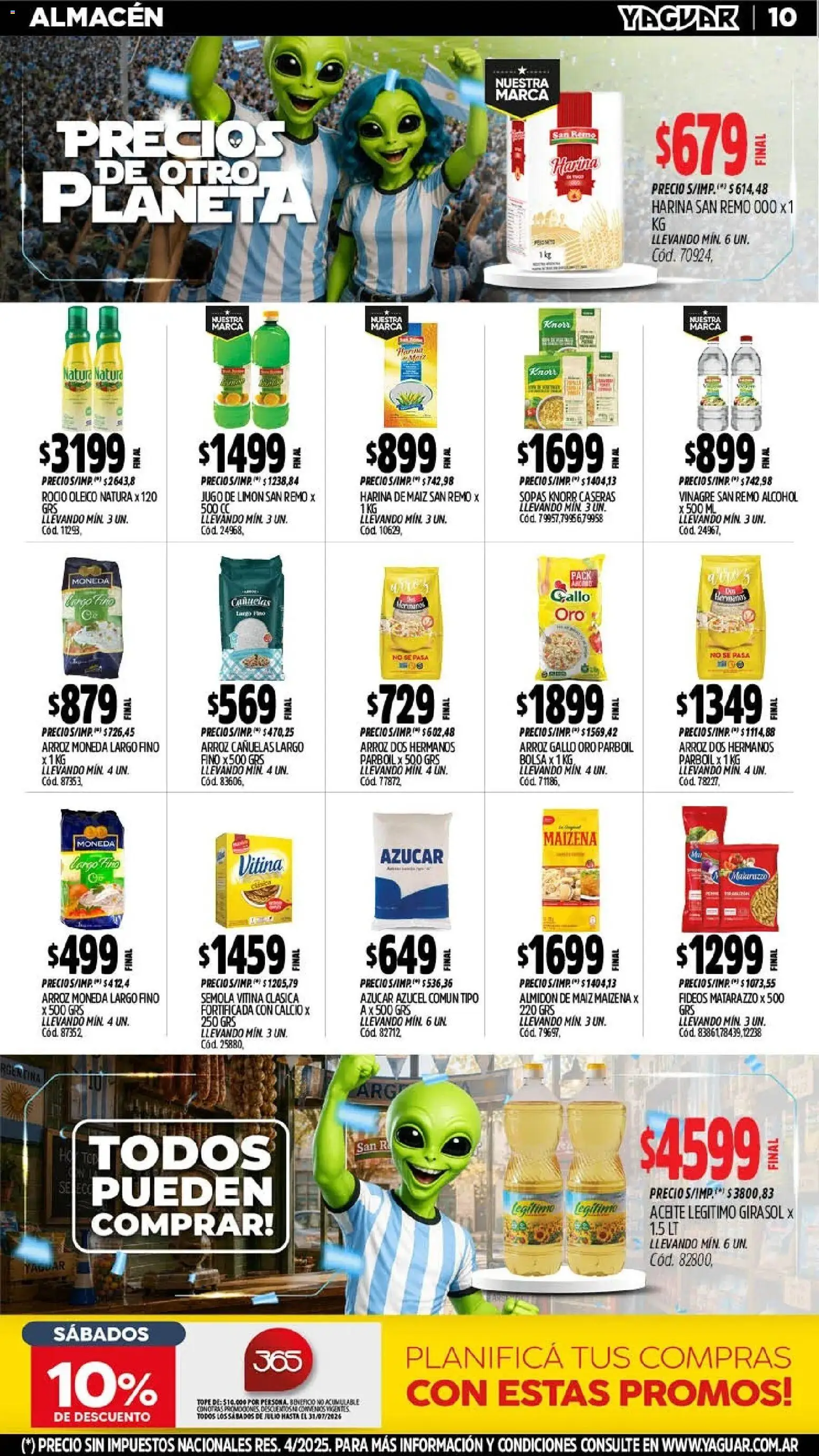 Yaguar - Oferta Semanal Mar del Plata │ válido desde el 13/07/2026 | Página: 11