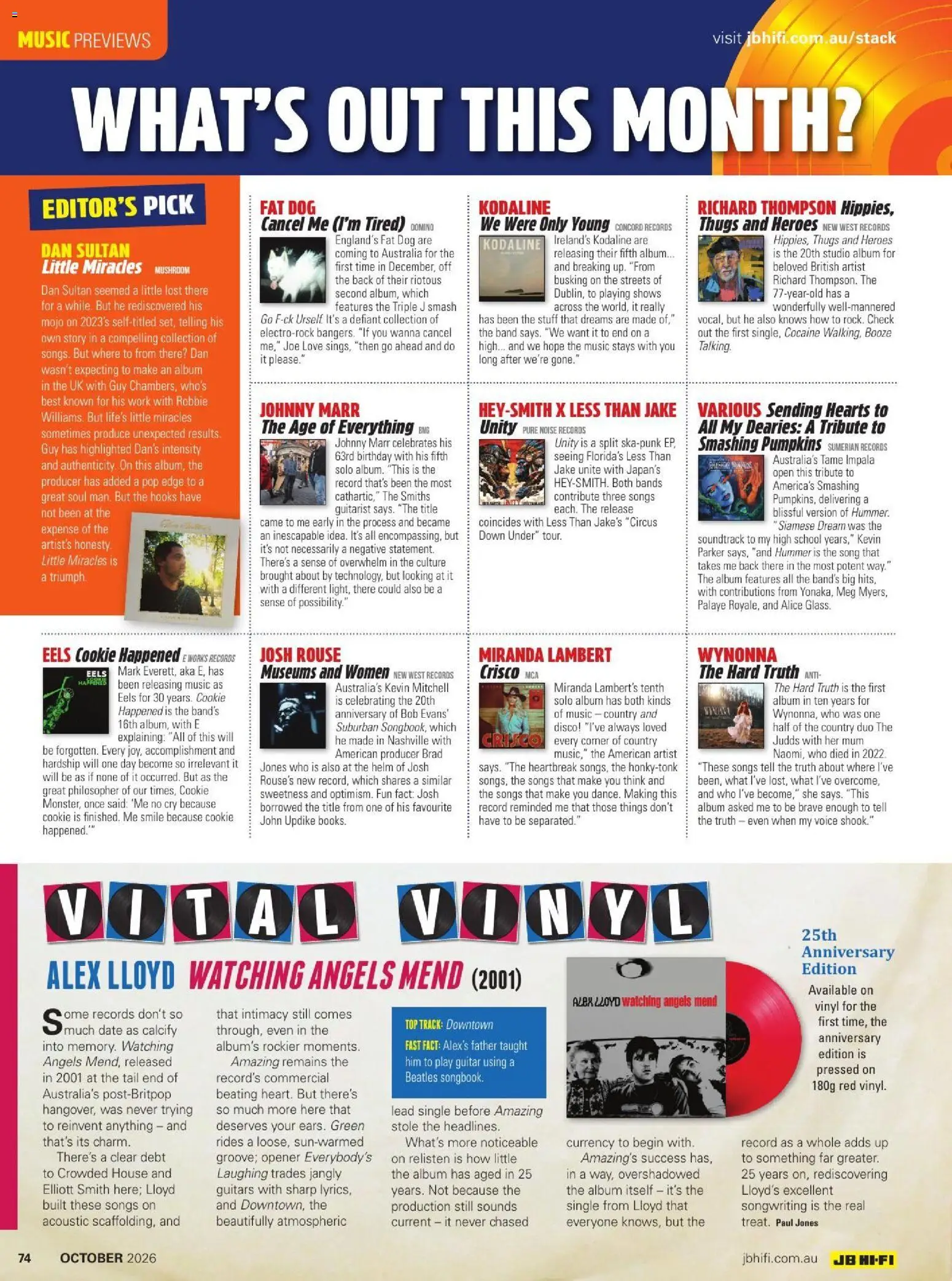 JB Hi-Fi catalogue - valid from 01/10/2026 | Page: 74 | Products: Sweetness, Date