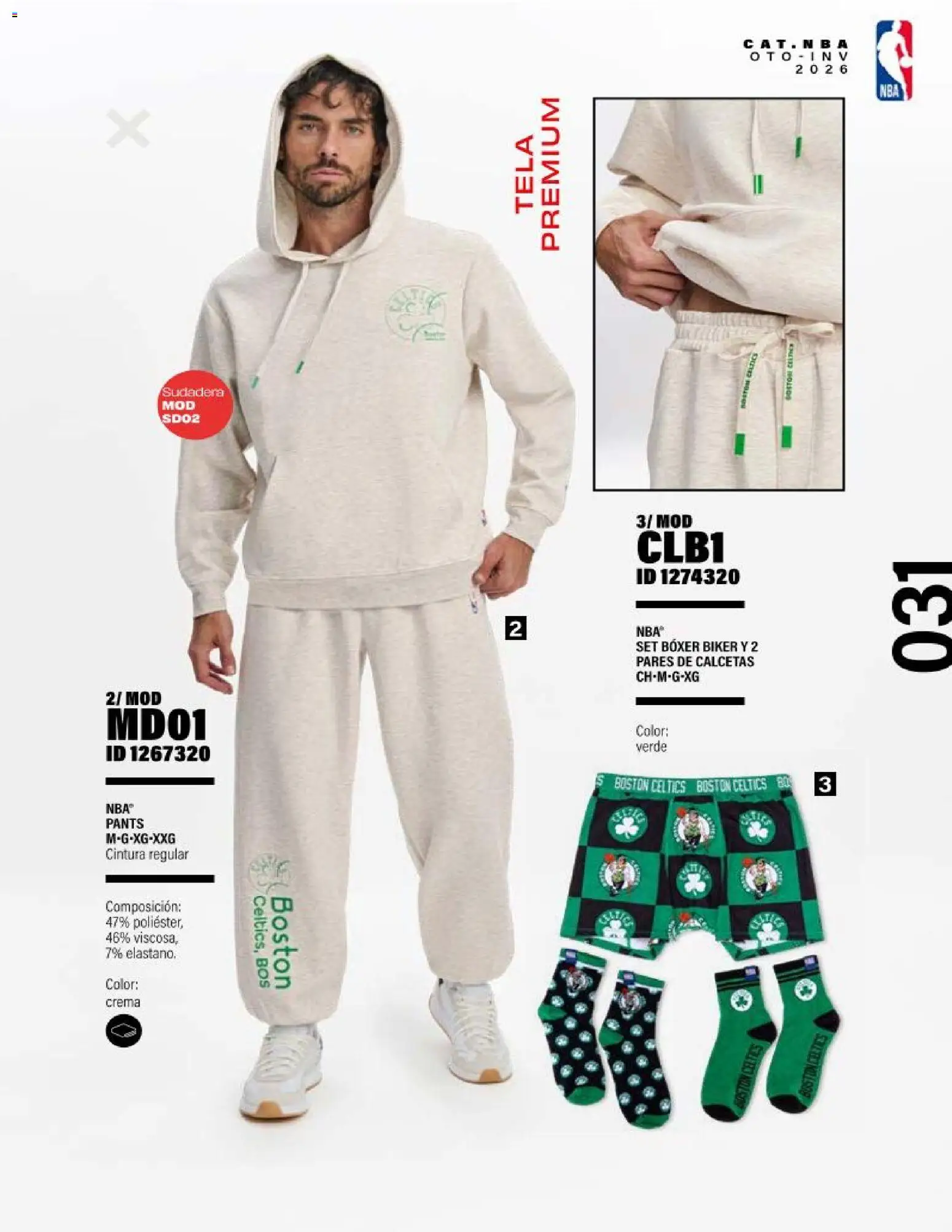 Nuevas ofertas de Price Shoes válidas en toda la República Mexicana desde el 01/09/2026. ¡Encuentra las mejores ofertas en Price Shoes catálogo NBA! | Página: 31 | Productos: Calcetas, Crema, Sudadera, Pants