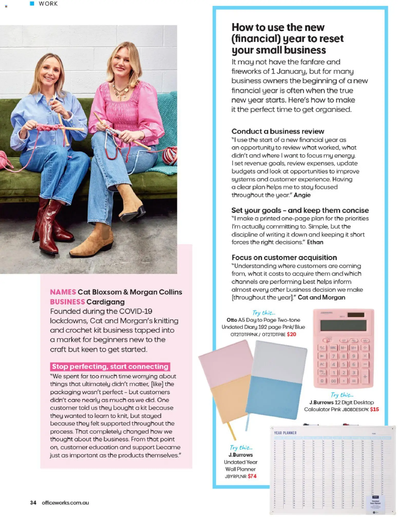 Officeworks catalogue - valid from 27/08/2026 | Page: 34 | Products: Desktop, Calculator