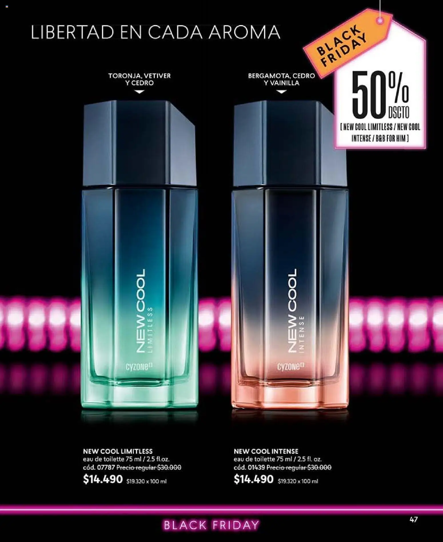 Catálogo CyZone Campaña 16 │ válido desde el 28.09.2026 | Página: 47 | Productos: Eau de toilette, Vainilla