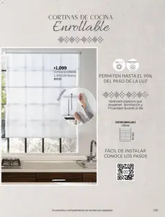 Vista previa de Vianney catálogo Tu hogar, nuestra pasión, nuevo folleto de la tienda, válido en México a partir del 06.03.2026 | Página: 251 | Productos: Cocina, Cortinas