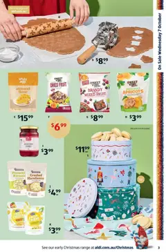 Preview of Aldi catalogue NSW - valid from 07/10/2026 | Page: 3 | Products: Dried fruit, Apricots, Mango, Cutter