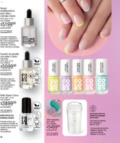 Vista previa Millanel - Catálogo válido desde el 27.04.2026 | Página: 58 | Productos: Serum, Fijador, Brillo, Secador de esmalte