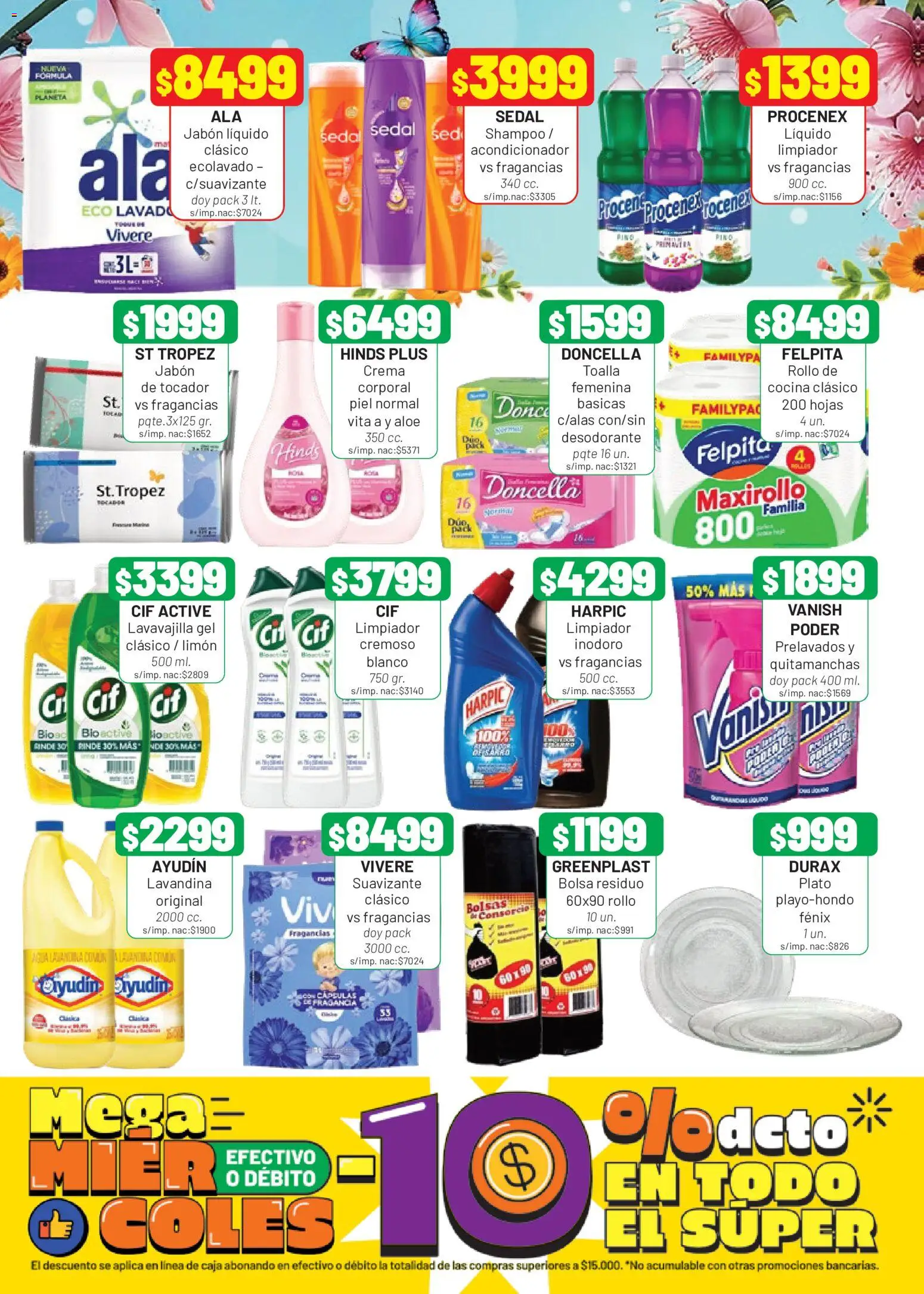 Almacor catálogo │ válido desde el 24/09/2026 | Página: 8 | Productos: Caja, Inodoro, Desodorante, Suavizante