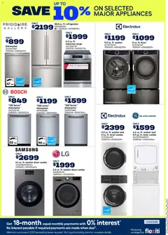 Preview of Rona weekly flyer from shop Rona valid from 11.06.2026 | Page: 21 | Products: Refrigerator, Dryer, Dishwasher
