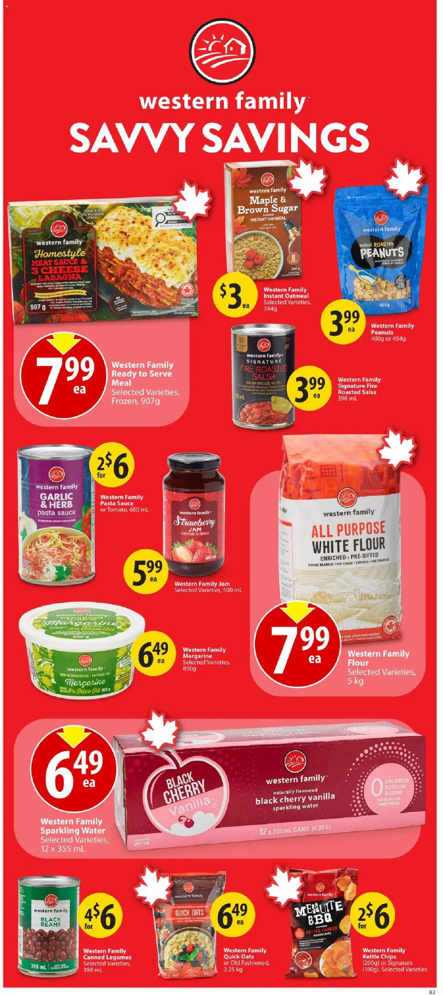 Save on foods flyer valid from Sep 17, 2026 | Page: 25 | Products: Meat, Vanilla sugar, Cheese, Oil
