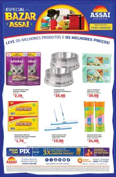Assaí Atacadista ofertas - MT - Pré-Visualização do folheto da loja Assaí Atacadista, válido de 03/09/2026