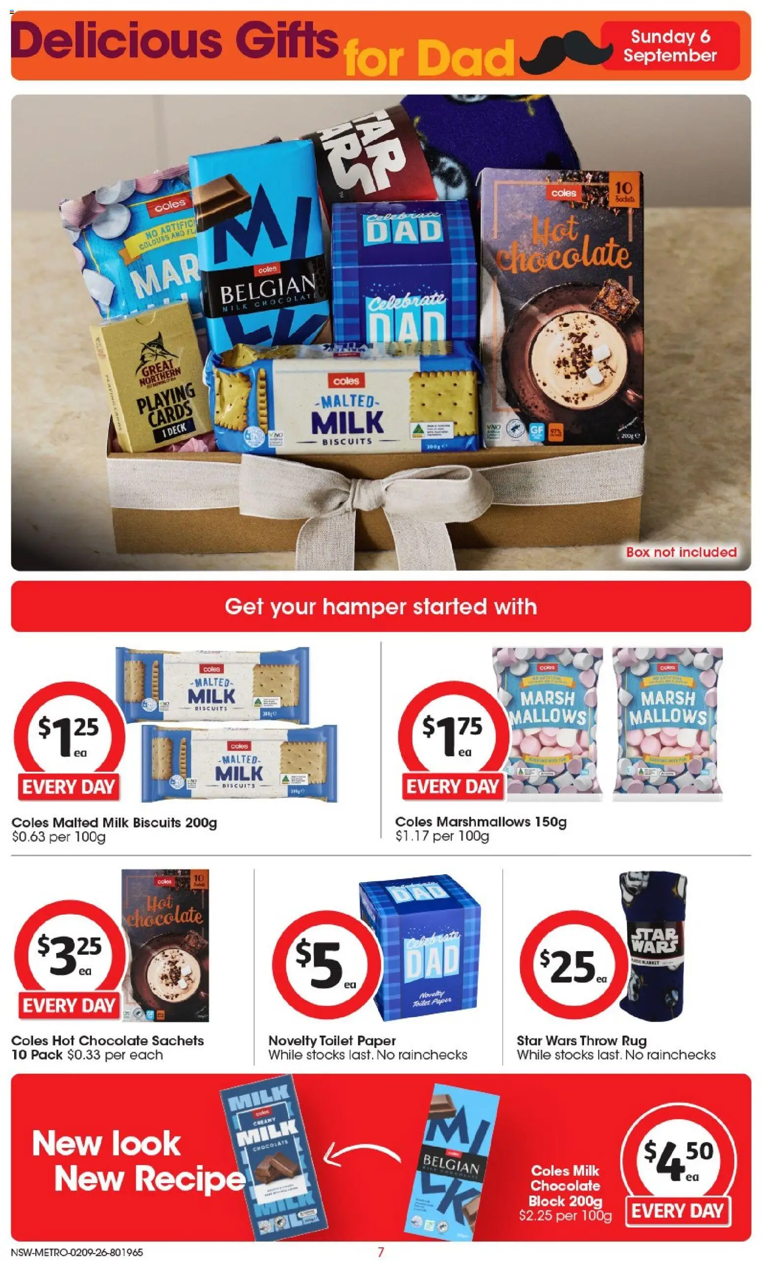 Coles catalogue - valid from 02/09/2026 | Page: 8 | Products: Box, Chocolate, Novelty, Toilet paper
