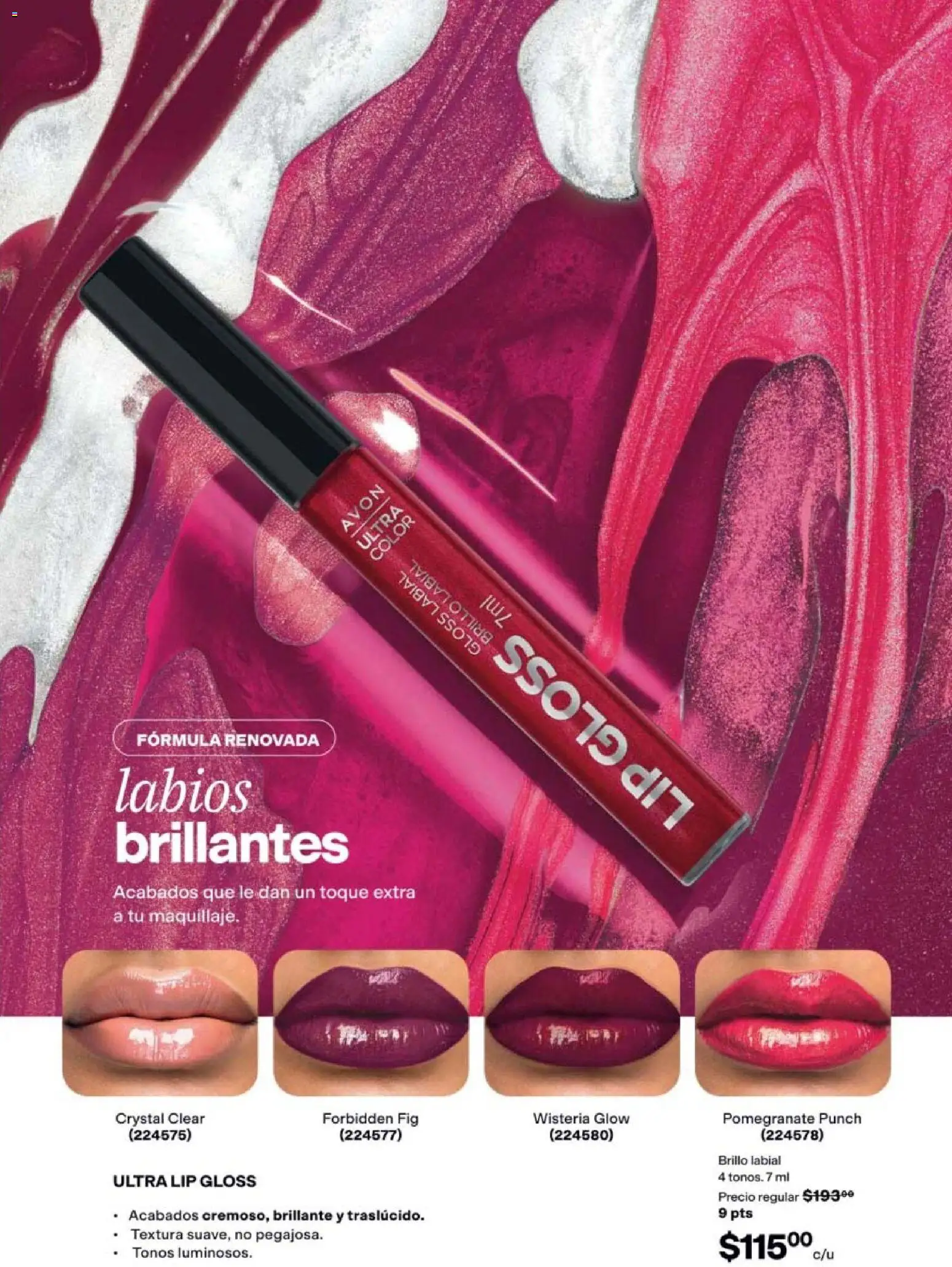 Nuevas ofertas de AVON válidas en toda la República Mexicana desde el 20/08/2026. ¡Encuentra las mejores ofertas en AVON campaña 12 2026! | Página: 25 | Productos: Brillo