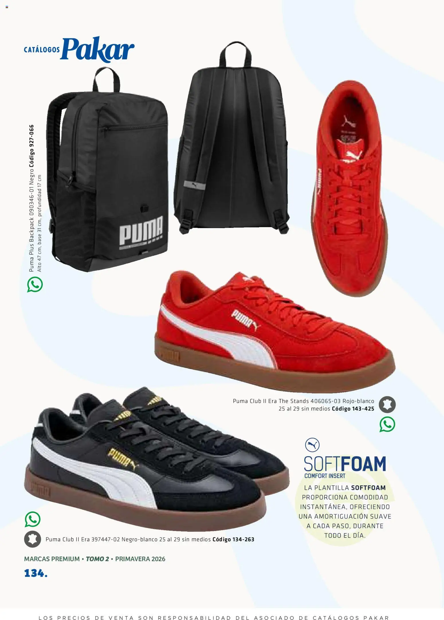 Nuevas ofertas de SC Pakar válidas en toda la República Mexicana desde el 27/02/2026. ¡Encuentra las mejores ofertas en SC Pakar catálogo Premium Men Tomo 2! | Página: 134