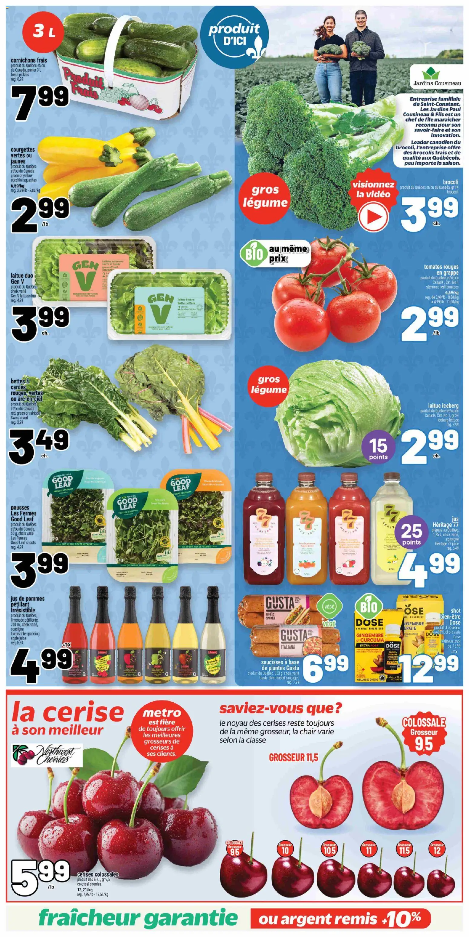 Metro flyer valid from Jul 9, 2026 | Page: 6 | Products: Video, Chair, Butter, Juice