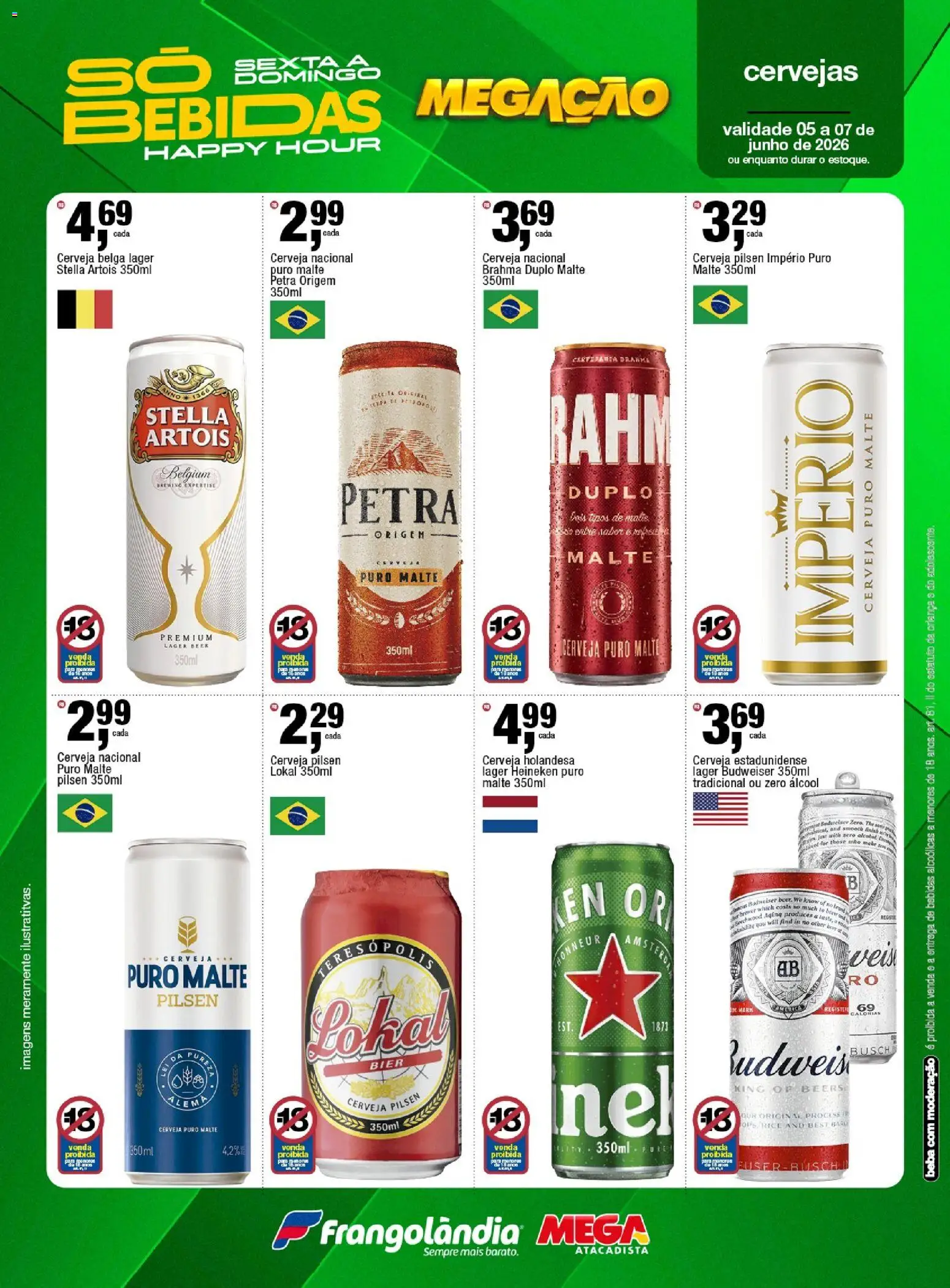 Frangolândia Folheto - válido de 05.06.2026 | Página: 8 | Produtos: Cerveja, Heineken
