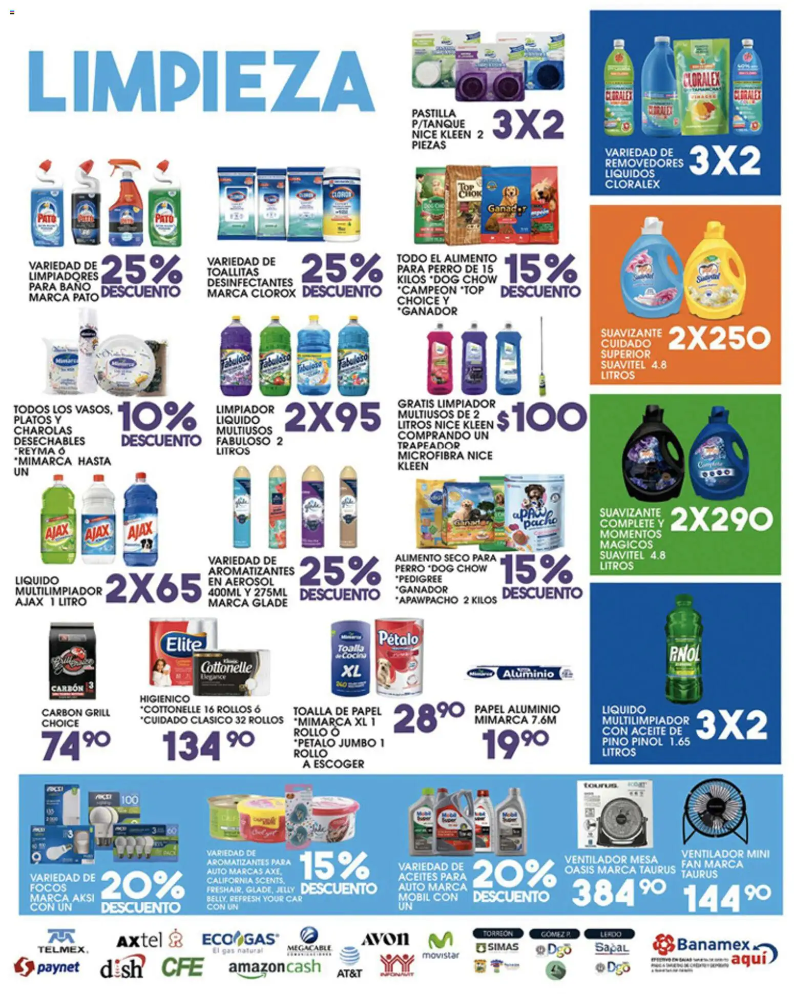 Nuevas ofertas de Alsuper válidas en toda la República Mexicana desde el 05.06.2026. ¡Encuentra las mejores ofertas en Alsuper folleto Laguna! | Página: 5 | Productos: Aceite, Suavizante, Toalla, Trapeador