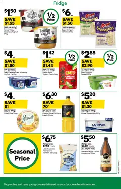 Preview of Woolworths catalogue - valid from 10.06.2026 | Page: 23 | Products: Dairy, Cheese, Lemon, Fridge