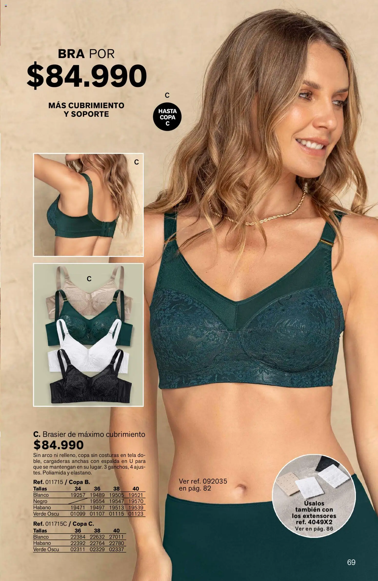 Leonisa revista - valida desde el 04.06.2026 | Página: 69 | Productos: Brasier