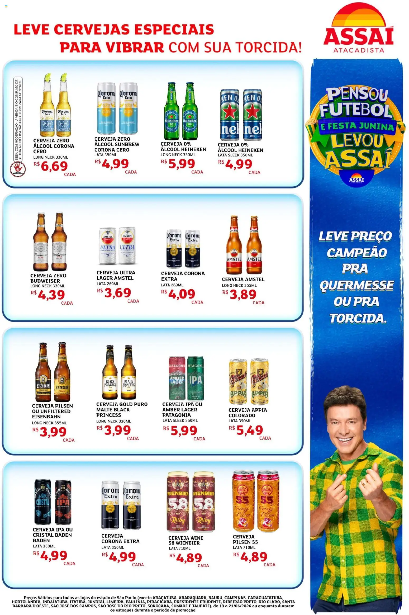 Assaí Atacadista Folheto - válido de 19.06.2026 | Página: 3