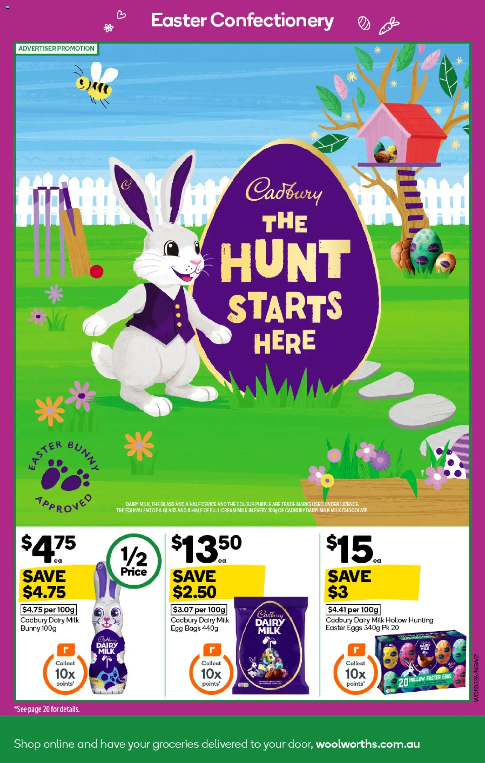 Woolworths catalogue - valid from 11.03.2026 | Page: 21 | Products: Milk, Eggs, Cream, Device