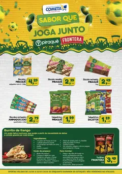 Cometa Supermercados ofertas M Dias Branco E Pepsico - Pré-Visualização do folheto da loja Cometa Supermercados, válido de 23/06/2026