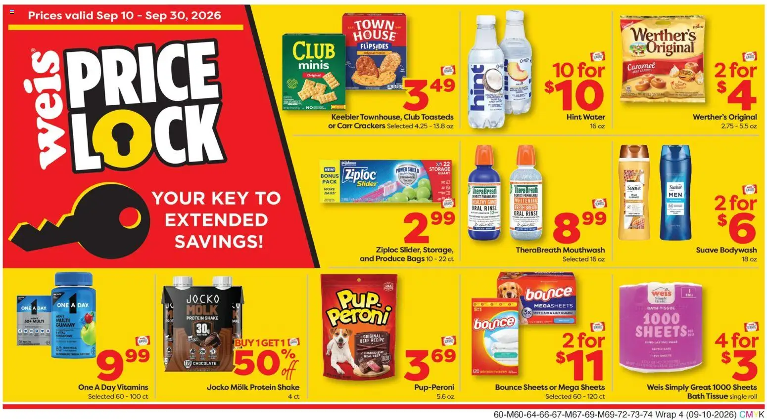 Weis Weekly Ad - valid from 09/10/2026 | Page: 3