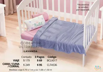 Vista previa de Colchas Concord catálogo Baby, nuevo folleto de la tienda, válido en México a partir del 01.05.2026 | Página: 55 | Productos: Cobertor, Cama, Cuna
