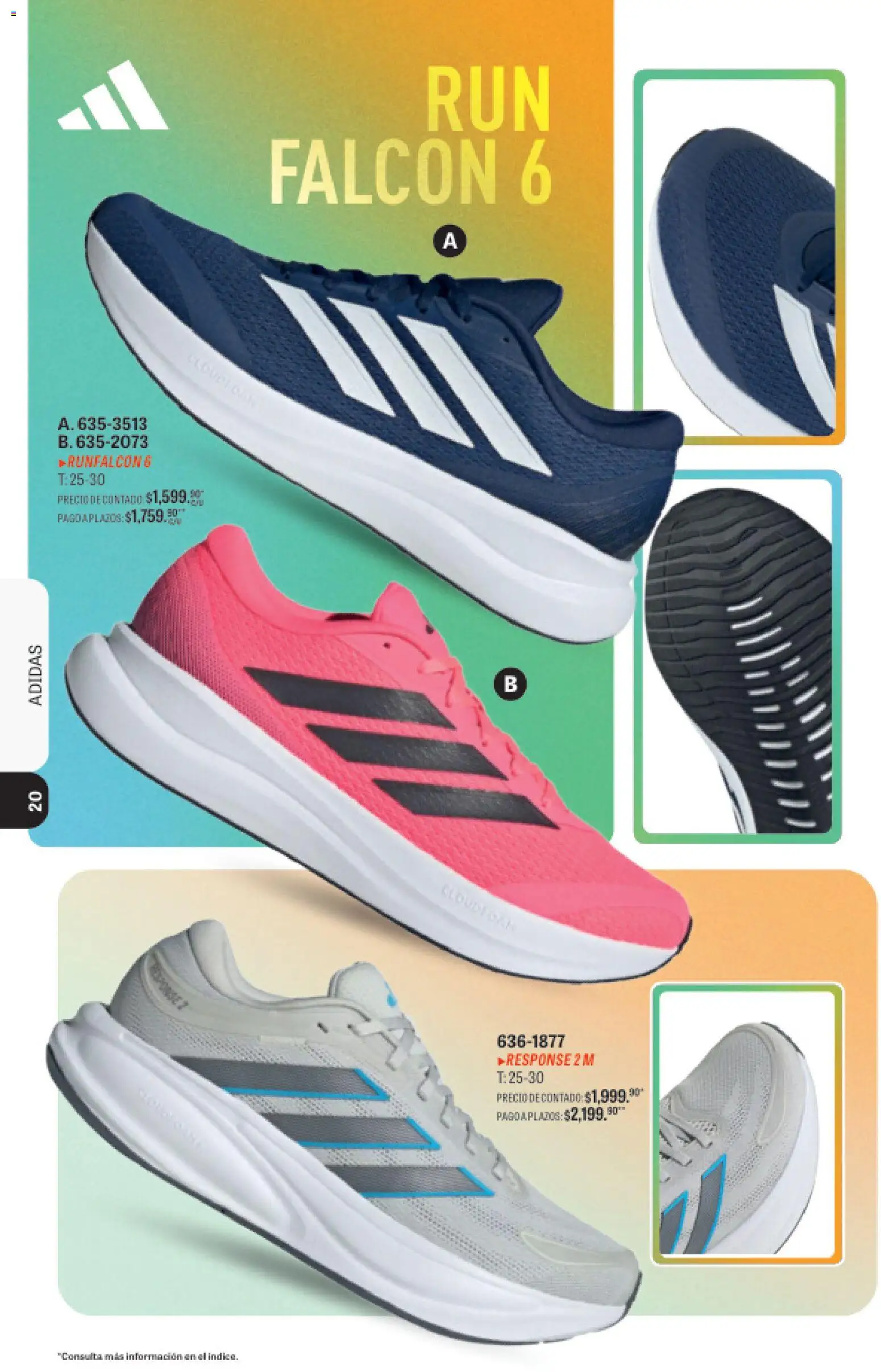 Nuevas ofertas de Andrea válidas en toda la República Mexicana desde el 09/08/2026. ¡Encuentra las mejores ofertas en Andrea catálogo Deportivo Completo! | Página: 20