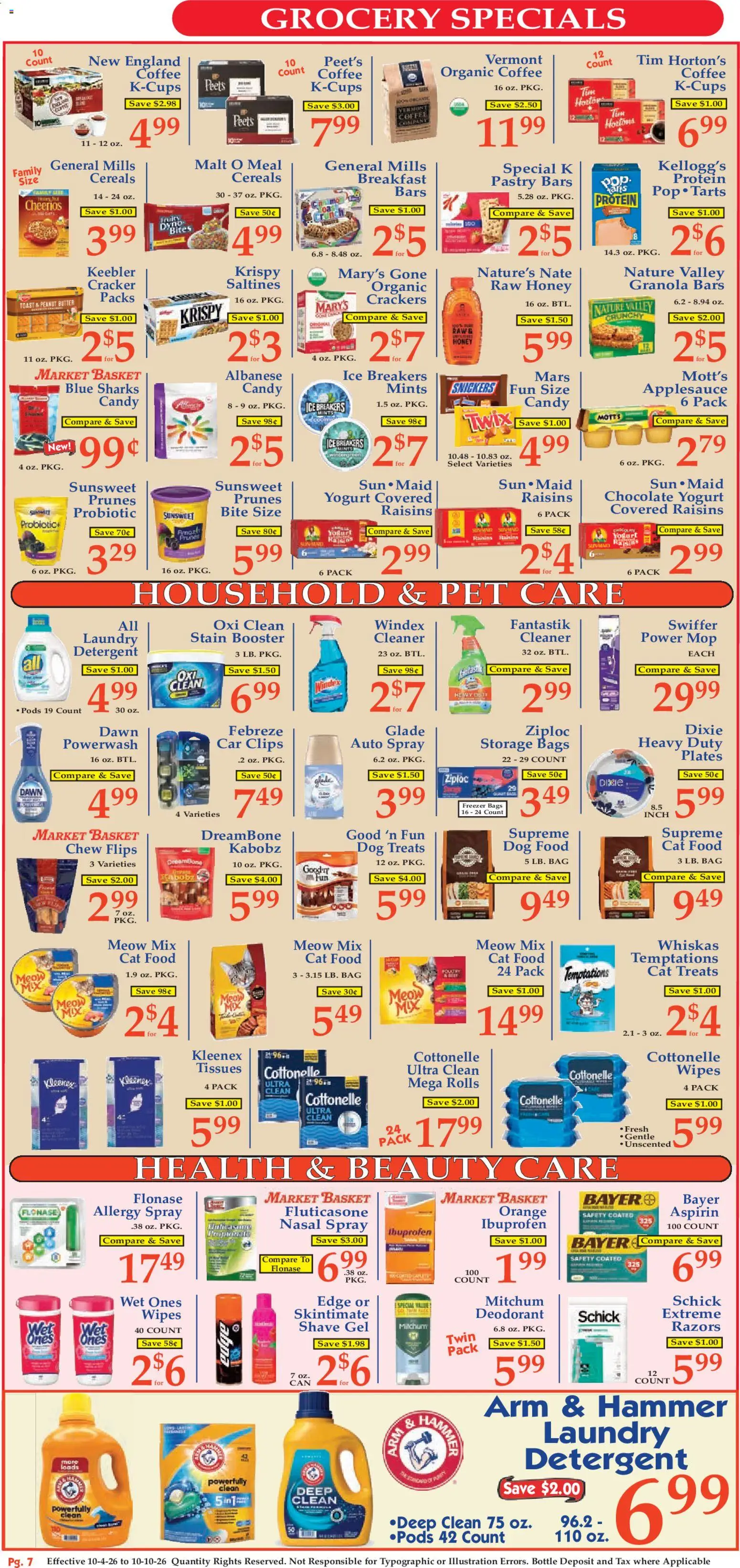 Market Basket Ad - valid from 10/04/2026 | Page: 7