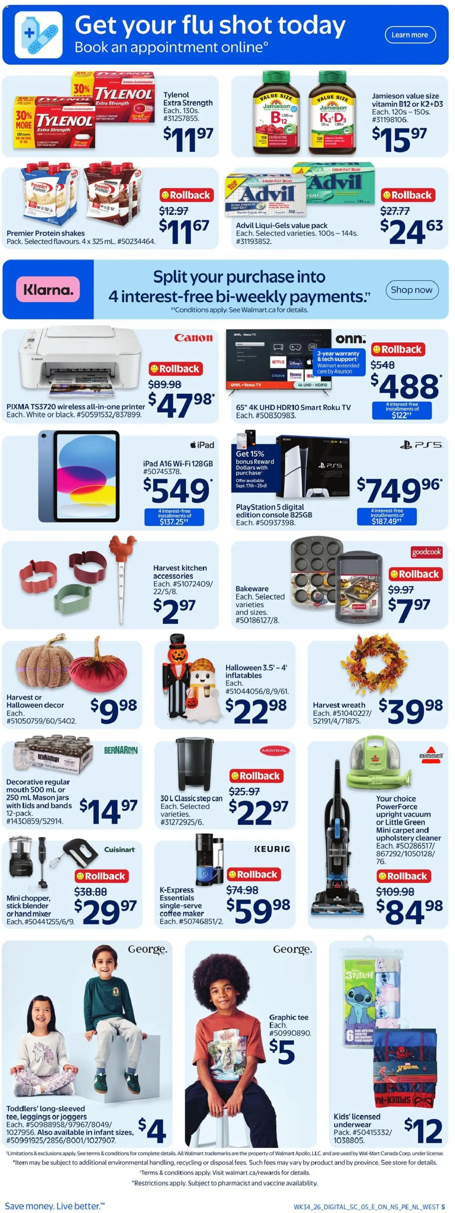 Walmart flyer valid from Sep 17, 2026 | Page: 12