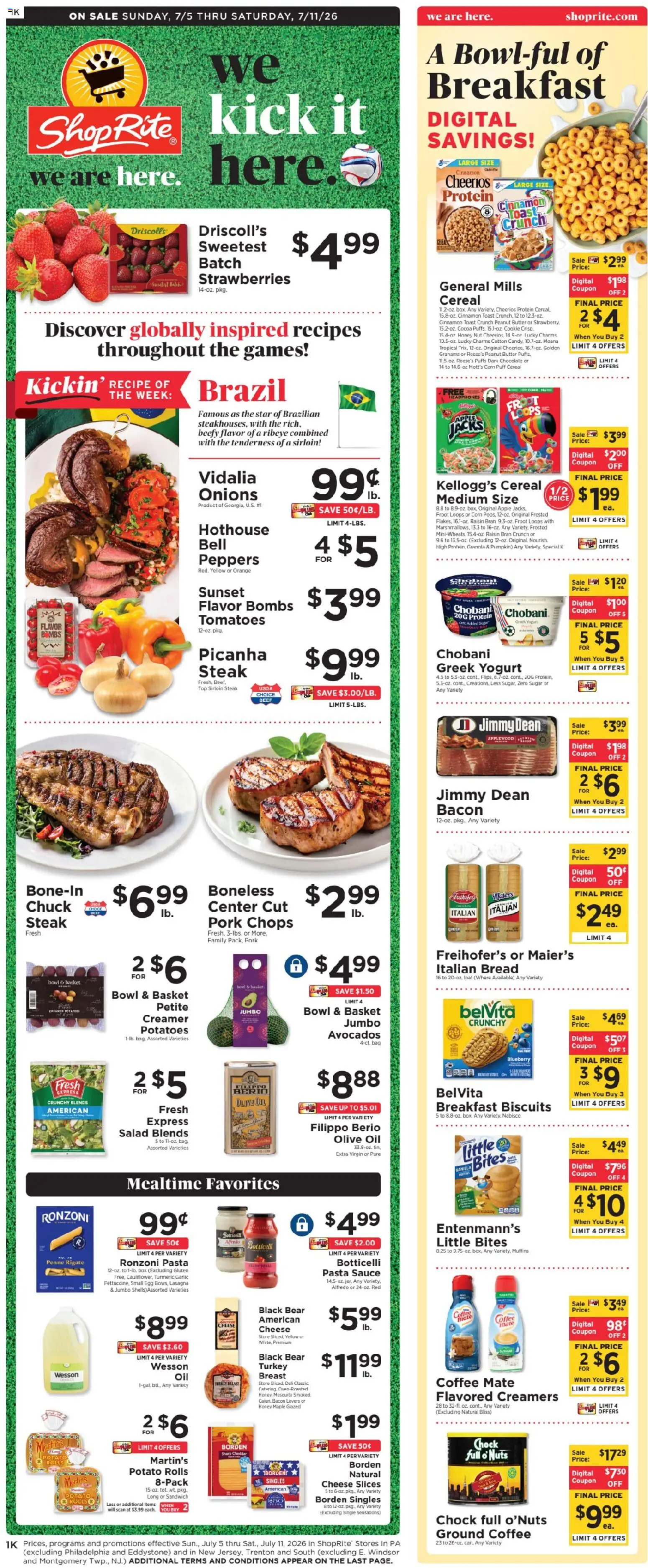 ShopRite Weekly Ad - valid from 07/05/2026 | Page: 2 | Products: Box, Butter, Pork, Rice