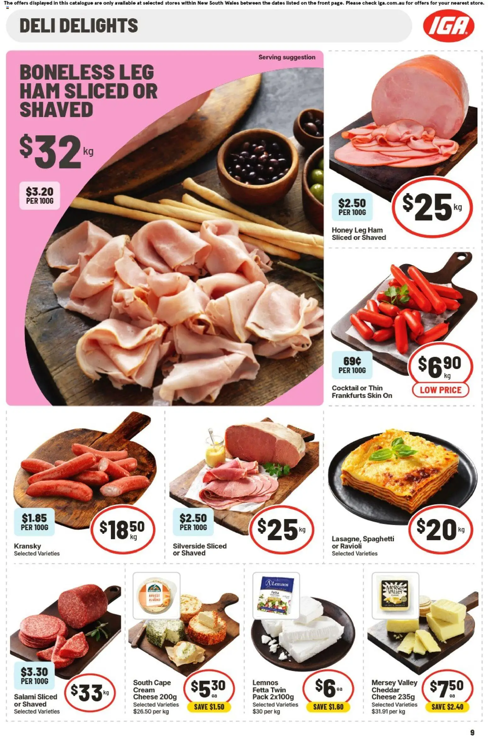 IGA catalogue - valid from 02/09/2026 | Page: 10 | Products: Cheese, Honey, Cocktail, Cheddar