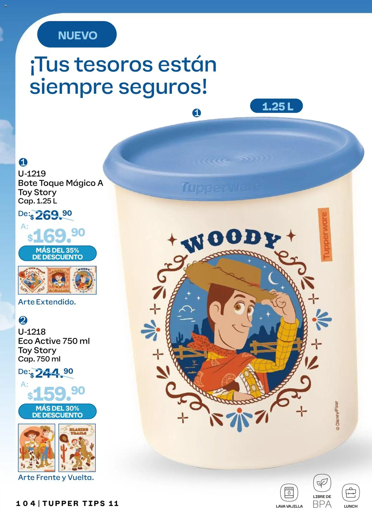 Nuevas ofertas de Tupperware válidas en toda la República Mexicana desde el 05/10/2026. ¡Encuentra las mejores ofertas en Tupperware catálogo! | Página: 104