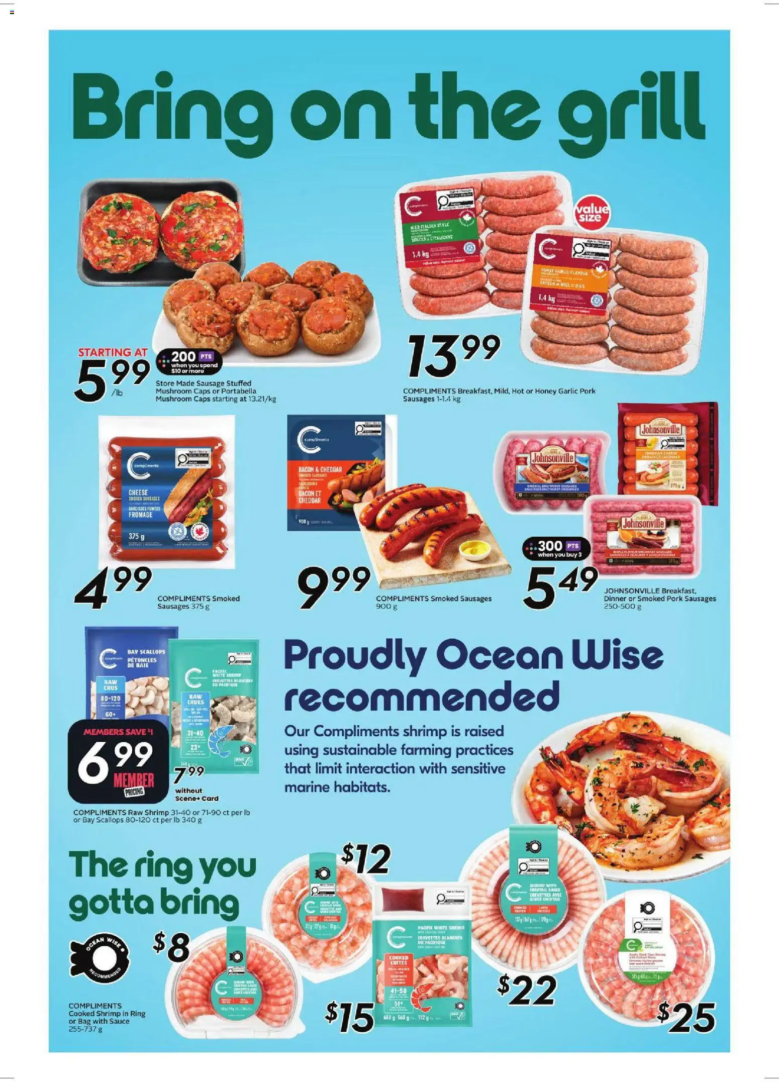 Sobeys flyer valid from Jul 16, 2026 | Page: 20 | Products: Bag, Grill, Cheese, Pork
