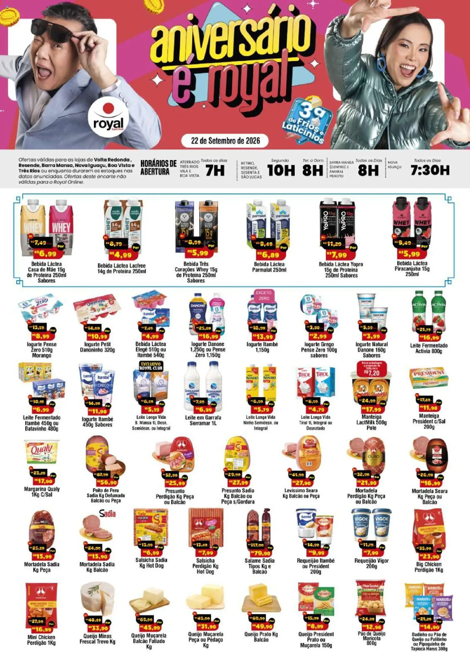 Royal Supermercados Terça-feira 22 Setembro