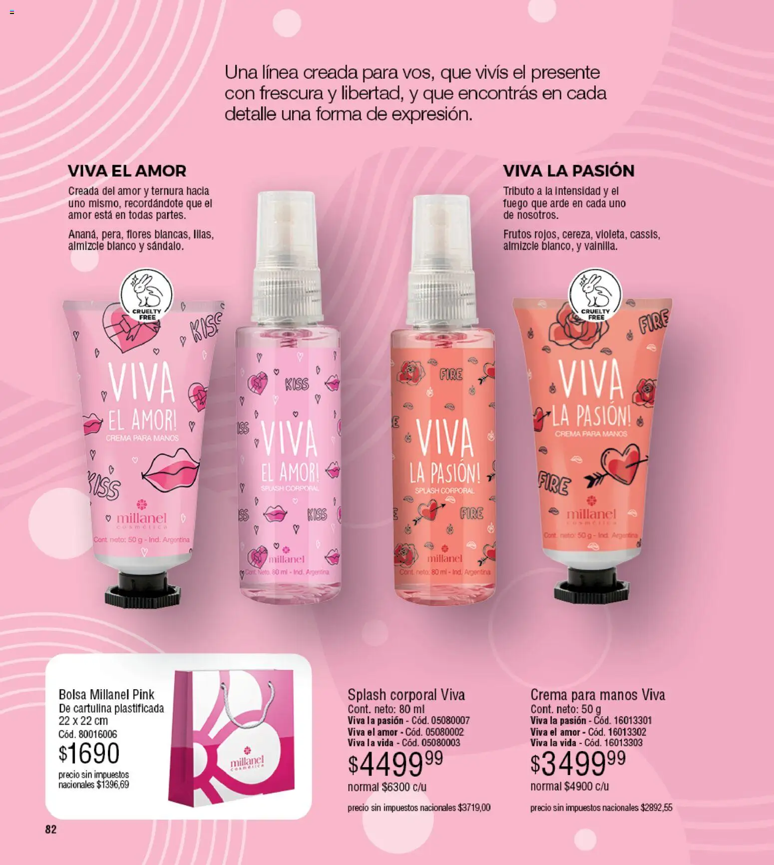 Millanel - Catálogo │ válido desde el 27.04.2026 | Página: 82 | Productos: Bolsa, Crema