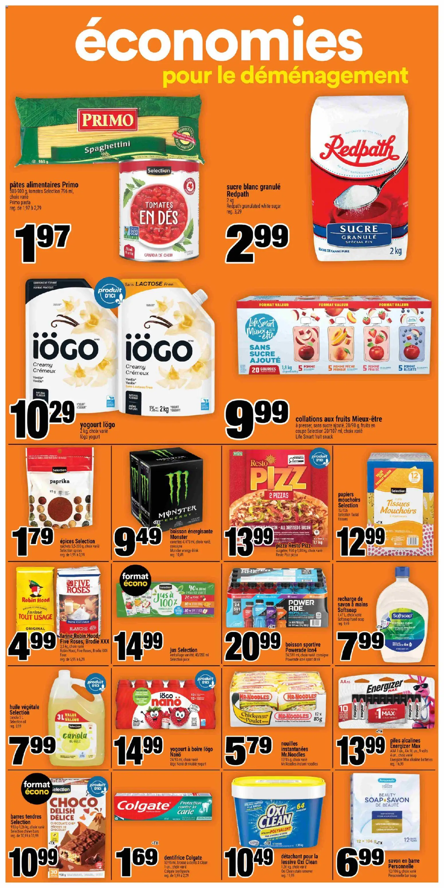Super C flyer valid from Jun 25, 2026 | Page: 8 | Products: Noodles, Toothpaste, Chocolate, Pizza