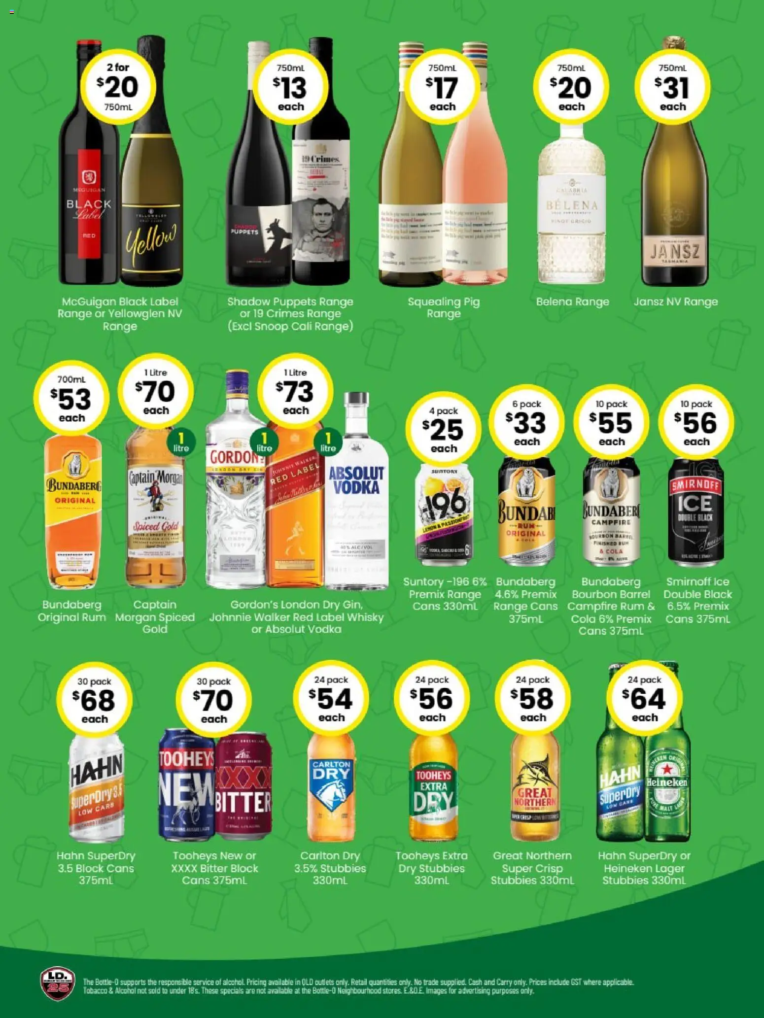 The Bottle-O catalogue - valid from 17/08/2026 | Page: 2 | Products: Absolut Vodka, Alcohol, Bourbon, Vodka