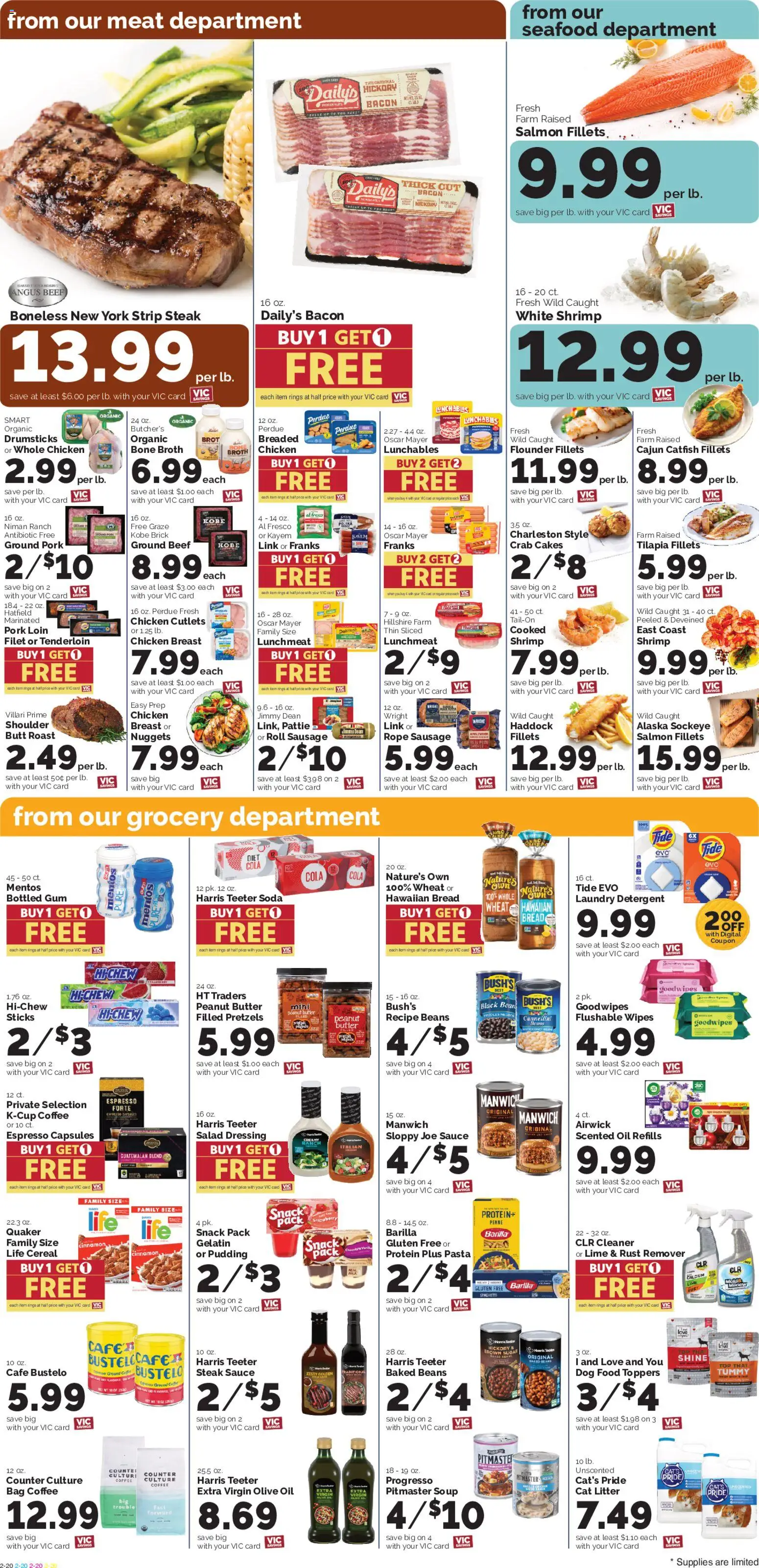 Harris Teeter Weekly Ad - valid from 09/16/2026 | Page: 5 | Products: Chicken, Lime, Whole chicken, Toppers