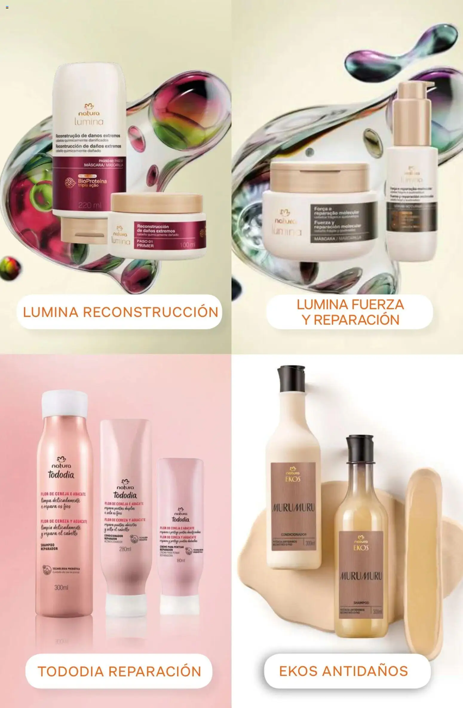Catálogo Natura Ciclo 10 │ válido desde el 30/06/2026 | Página: 244 | Productos: Mascarilla, Máscara, Shampoo