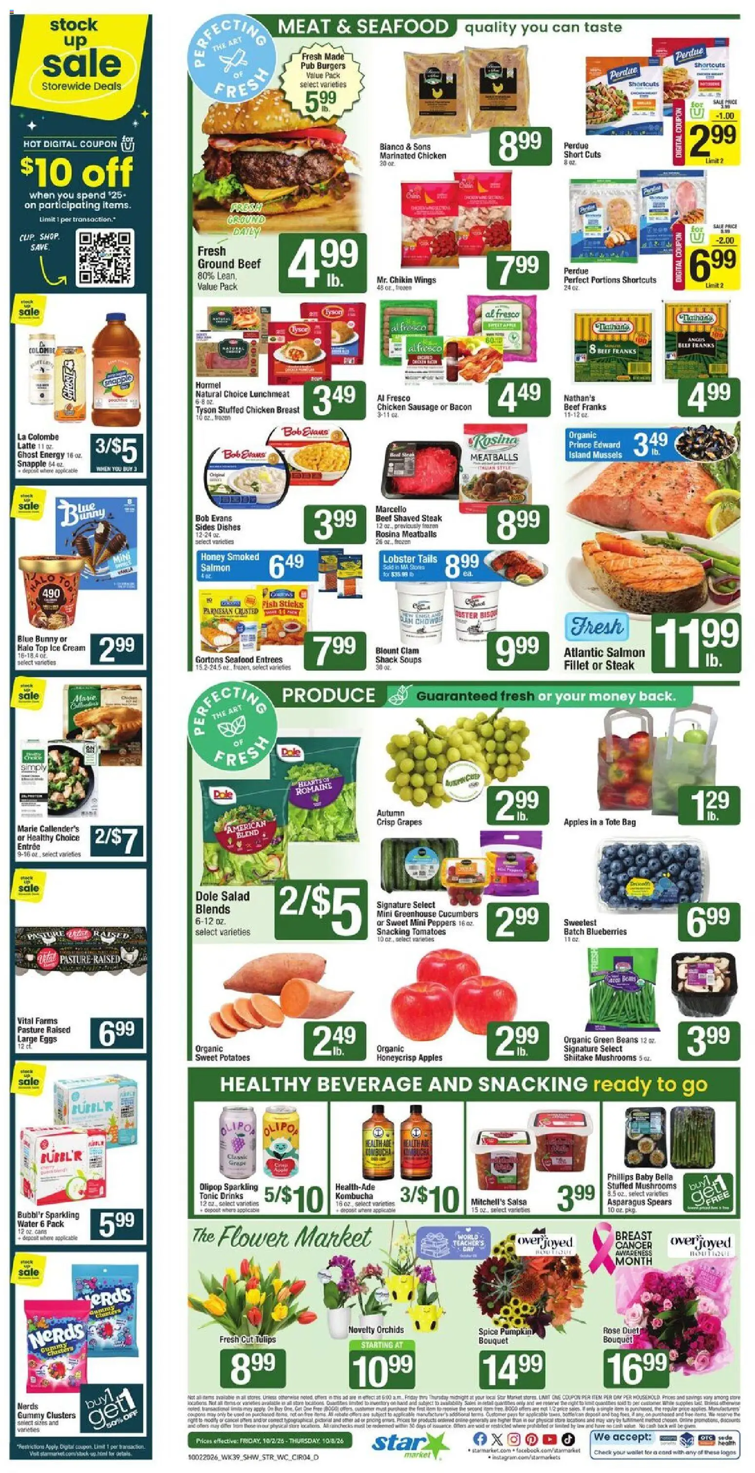 Star Market Gramd Opening - valid from 10/02/2026 | Page: 5 | Products: Dishes, Meat, Ice cream, Water