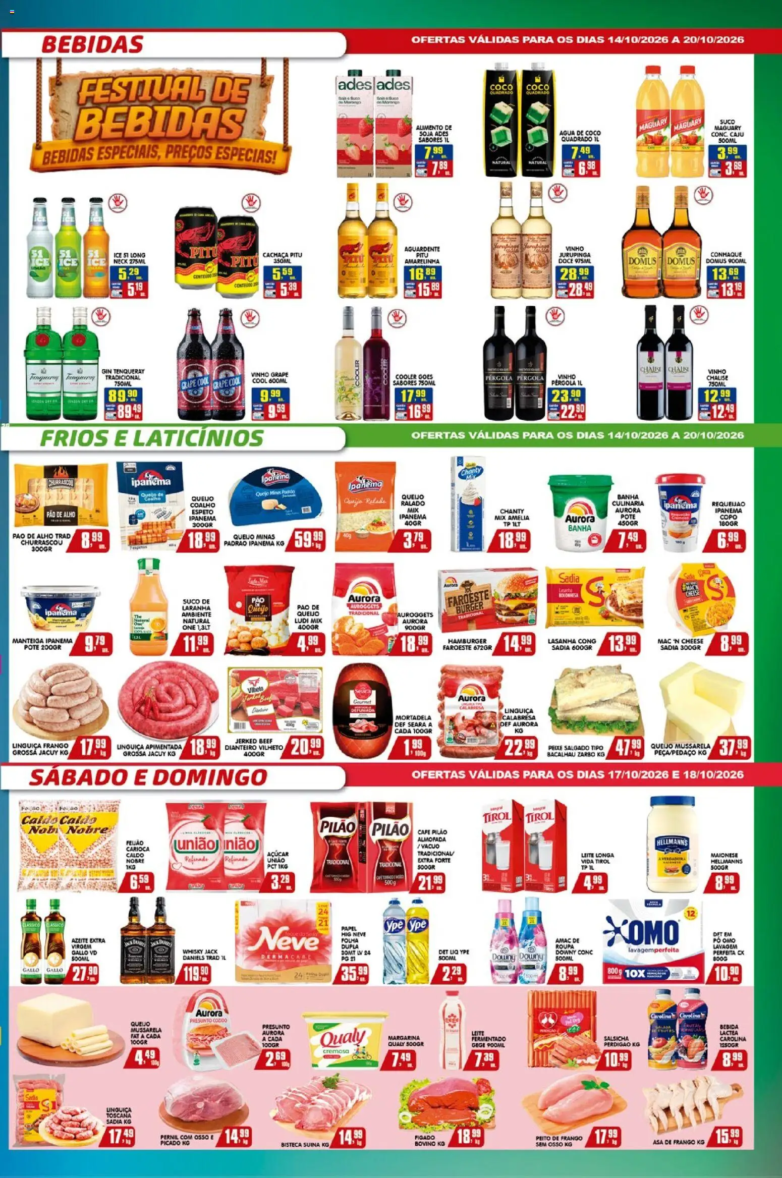Higa's Supermercado Folheto - válido de 14/10/2026 | Página: 3