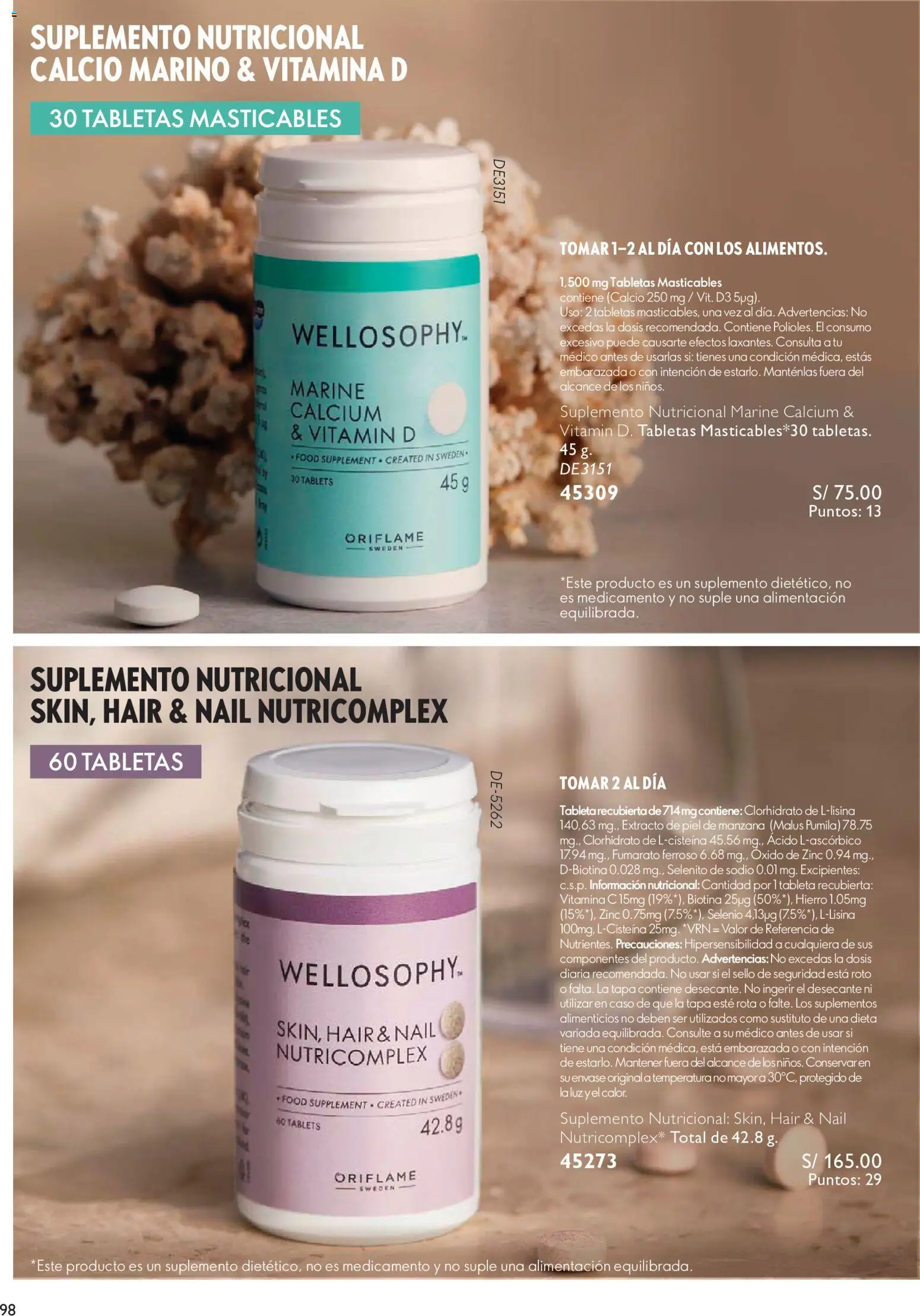 Catálogo Oriflame válido desde 20/06/2026 | Página: 98