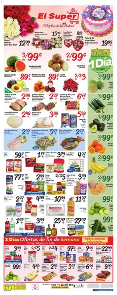 Preview of El Super weekly ads valid from 06.05.2026