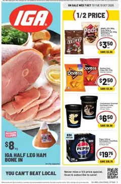 Preview of IGA catalogue SA - valid from 07/10/2026