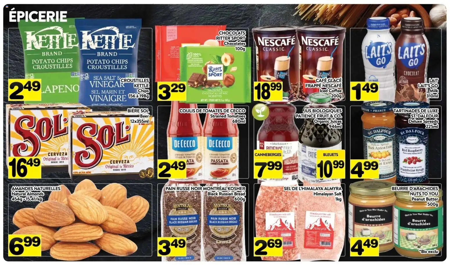 Pa Supermarché flyer valid from Jul 20, 2026 | Page: 5 | Products: Nuts, Kettle, Coffee, Beer